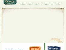 Tablet Screenshot of pattersongreenhouses.com